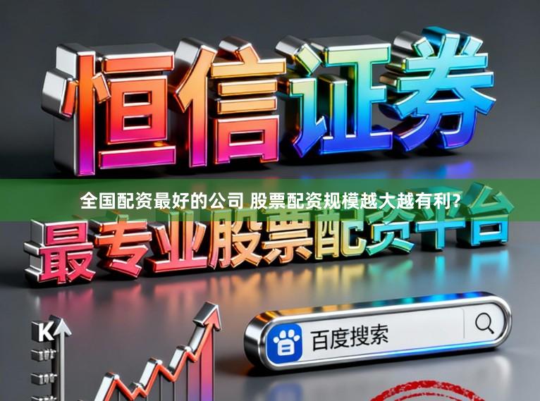 全国配资最好的公司 股票配资规模越大越有利？
